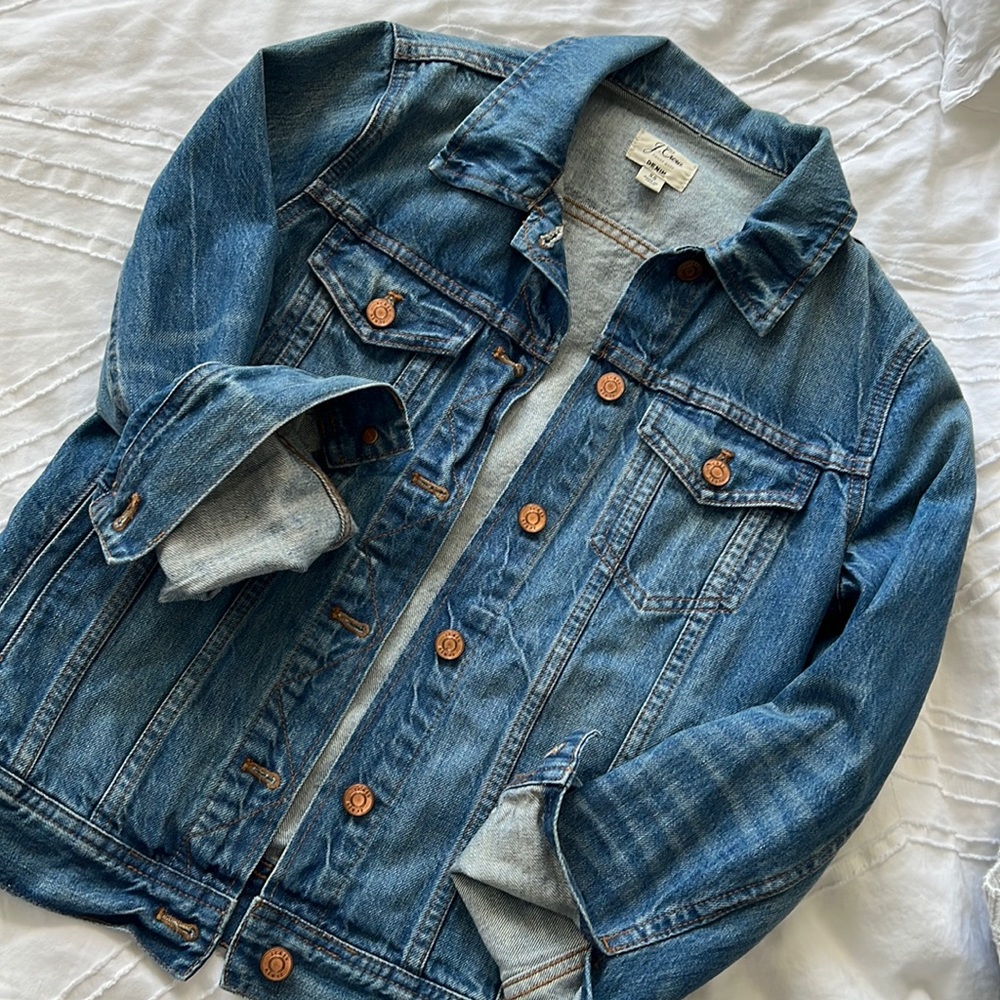 Xs jcrew jean jacket